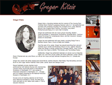 Tablet Screenshot of gregorkitzis.com